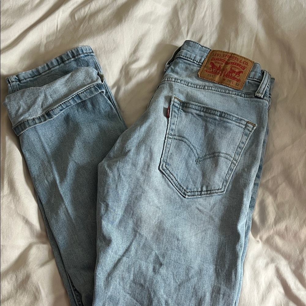 Levi's Classic Light Blue Denim Jeans